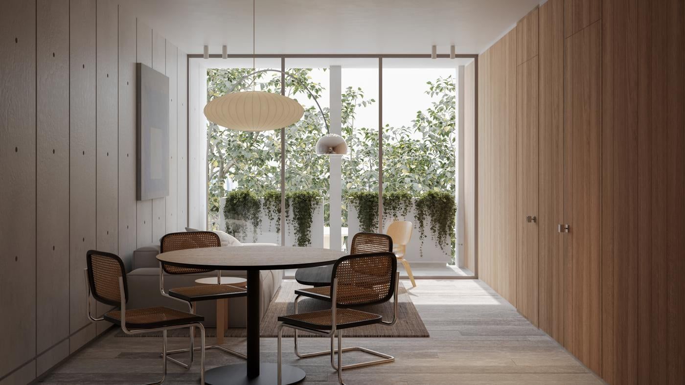 Rendering of Medellín, Roma Sur, CDMX