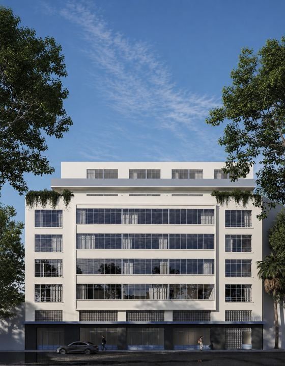 Rendering of París, Tabacalera, CDMX